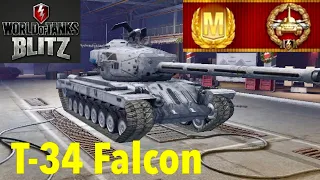 Мастер на T-34 Falcon в world of tanks blitz