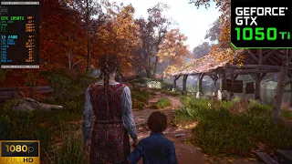 A Plague Tale Innocence: GTX 1050Ti High Settings 1080p