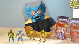 MATTEL 80s vs SUPER7 / Filmation Buzz Off & Mer Man / Masters of the Universe