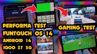 Gaming Test IQOO Z7 5G Dan Performa Test Funtouch OS 14 Android 14 Wajib Update! Beneran Buat Gaming