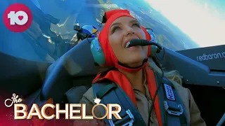 Monique's Flying Date Ends With A Kiss | The Bachelor Australia