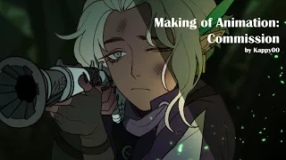 [Making of Animation] Commission [CLIP STUDIO PAINT]