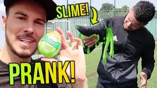 I PUT SLIME IN JEREMY LYNCH'S BOOT! F2 PRANK WARS!