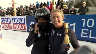2 Woman bobsleigh Heat 2 Wch st Moritz-Celerina