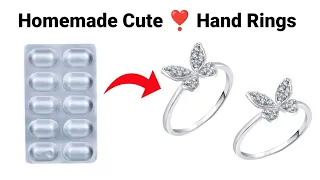 Medicine Ring Idea/How to make Ring/Handmade Ring/DIY Ring/Couple Love Rings/Make Ring/homemade ring