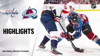 NHL Highlights | Capitals @ Avalanche 2/13/20