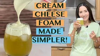 HOW TO MAKE SALTED CREAM CHEESE FOAM - LIGHT, EASY TO MAKE AND SIMPLY DELICIOUS: RECIPE#4