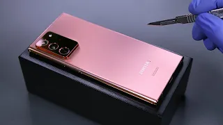 Samsung Galaxy Note 20 Ultra Unboxing - ASMR
