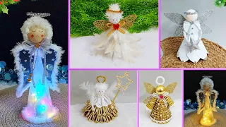 5 Easy Angel making idea with simple materials |DIY Affordable Christmas craft idea🎄228