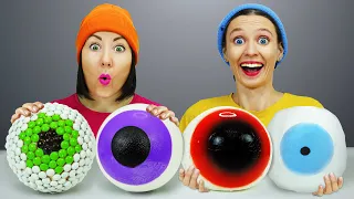 Mukbang Giant Jelly Eyeballs 킹스 아이 볼 푸드 by Pico Pocky