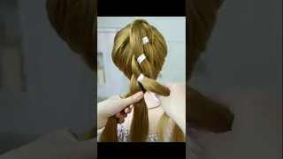 4 strand braid with ribbon