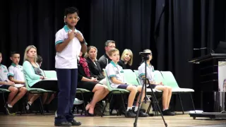 Danny Blessen Yr 4 Foodbank speech Eatons Hill State School - PUBLIC SPEAKING