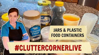 Jars and Plastic Food Storage Containers Live with Angela Brown