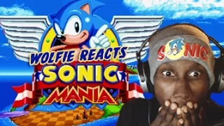 Wolfie Reacts: Sonic Mania Reveal Announcement Reaction - Werewoof Reactions