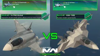 Su-75 Checkmate VS Su-57-B Felon | Strike Fighter Comparison | Modern Warships