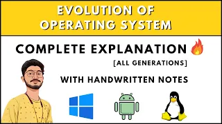 Evolution of Operating System | OS in Hindi | BTECH