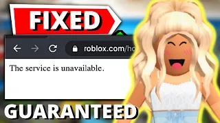 How To Fix Roblox If It Says Service Unavailable