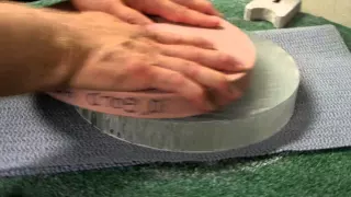 Fine Grinding a 10" F2 Telescope Mirror by Hand