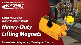 Heavy-Duty Lifting Magnets Perfect for SAFE Material Transfer