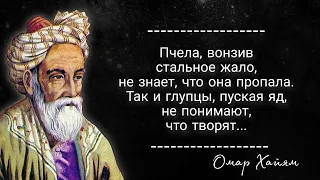 Омар Хайям - Мудрости жизни! Невероятно Красивые и Глубокие Цитаты