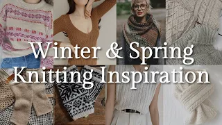 Winter & Spring Knitting Inspiration 2024 | 15 of my favourite patterns for Winter/Spring