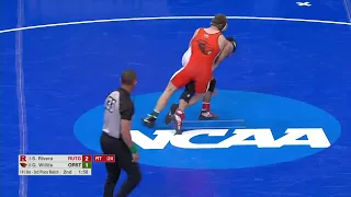 Sebastian Rivera vs G.Willits 3rd Place Match | 2022 NCAA Wrestling Championshis 141 lbs