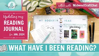 Updating My Reading Journal | What I Read in January 2024 | Collab with @MidwestCraftChat