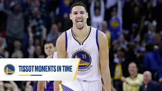 Tissot Moments in Time | Klay Thompson Scores NBA Record 37 POINTS in a Quarter