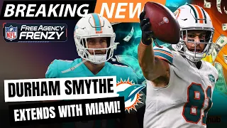 🚨🔥 BREAKING NEWS!! The Miami Dolphins Have Signed Durham Smythe To an Extension!! HD Highlights