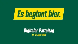 Es beginnt hier: unser Parteitag LIVE am Sonntag