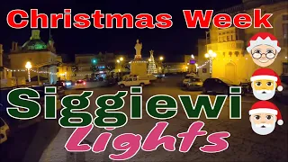 Siggiewi christmas Lights, Christmas week in MALTA,