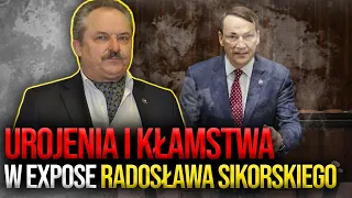 Urojenia i KŁMASTWA! Marek Jakubiak po expose Sikorskiego || Kanał Polityczny