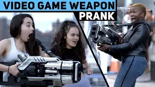 Video Game Weapon Prank