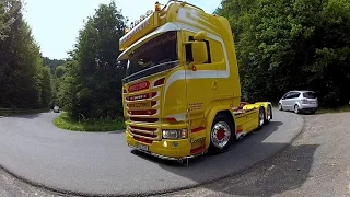 Truck sraz Zlín 2016 - sobotní spanilka do Zlína