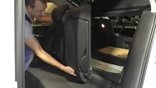 Rear Seats Removal - Skoda Octavia MK3