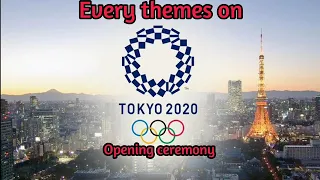 Video gaming themes that use on tokyo olympics 2020 opening ceremony