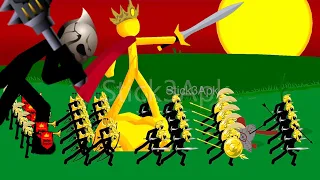 NEW INTRODUCTION MY GOLDEN ARMY FORWARD ATTACK FINAL BOSS | Stick War Legacy Mod - Stick3Apk