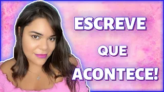 ✅ESCREVE QUE ACONTECE! Técnica do script Faça 2020 um dos melhores anos da sua vida! Ainda dá tempo!