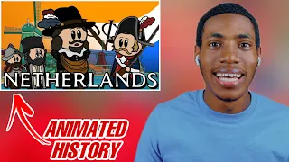 The Animated History of The Netherlands || FOREIGN REACTS