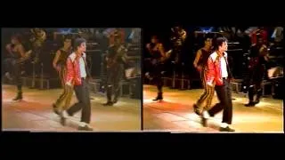 Michael Jackson - Beat It Live Yokohama 1987 (Remastering Quality Comparaison)