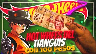 ¡REGRESAMOS AL TIANGUIS PARA BUSCAR LOS MEJORES HOT WHEELS CON 100 PESOS!| SALIERON PUROS TESOROS