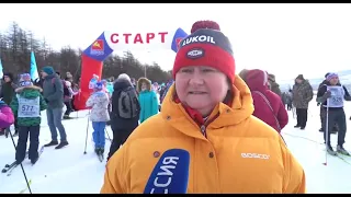 Трехкратная олимпийская чемпионка Елена Вяльбе