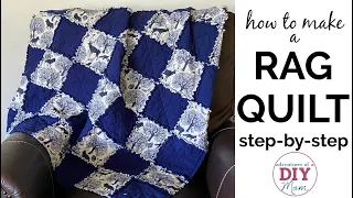 How to Make an EASY Rag Quilt (Perfect for Beginners!!)