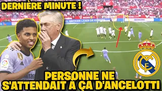 URGENT ! ANCELOTTI A PARLÉ APRÈS LE MATCH ! PERSONNE NE S'ATTENDAIT À ÇA ! NOUVELLES DU REAL MADRID