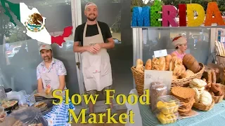 Slow Food Farmers Market in Merida Mexico