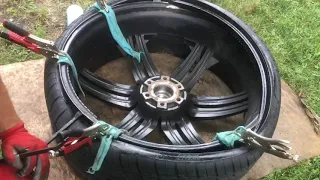 Mounting a 28 Inch Tire Manually