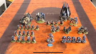 Space Marines vs Death Guard 10th Edition