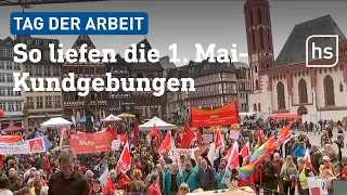 Demonstrationen zum 1. Mai in Hessen | hessenschau