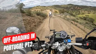 Triumph Tiger & BMW GS off-road riding in Portugal