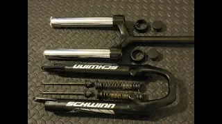 What's inside a Walmart Schwinn Zoom Suspension Fork